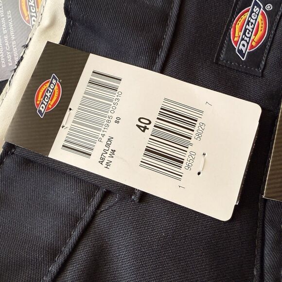 LOT Dickies Cargo Shorts 11 Inch Inseam Regular fit Size 40 Waist Navy Work NWT - Picture 3 of 11